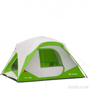 Columbia Sportswear Pinewood 4 Person Dome Tent (Fuse Green) - B01E0O20W2