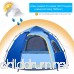 Rxlife Instant Family Camping Tent for 3-4 Person Large Automatic Pop Up Sundome Tents Waterproof with Vent Mesh Doors and Windows - Ideal Shelter for Outdoor Backpacking Hiking Travel Beach - B07BQJN3L8