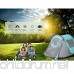 Vitchelo 2 Person Instant Automatic Pop Up Cabin Tent Water Rain Proof by Ultralight Quick Easy Set Up Dome Tents with 2 Doors Windows Mosquito Netting for Kids Adults at Outdoor Camping Backpacking - B071DND125
