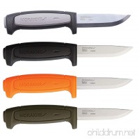 Bundle - 4 Items: Mora Craft Robust  511 Black  511 Orange  and 511 MG Carbon Steel 4 Knife Bundle - B072HT1C1D
