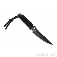 Fixed Blade Full Tang Scuba Knife with Whetstone and Sheath - B0744YC3NK