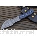 Hunting knives with leather Sheath Damascus blade - B01GLRNJ6M