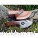Hunting Skinning Knife Damascus Steel Knife Bush Knife Survival Knife Knife with Sheath. Great for Hunting Camping Survival and Bugout Bag - B07F854WWQ