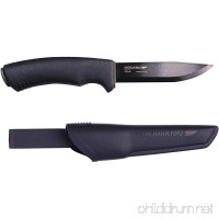 Morakniv Bushcraft Carbon Fixed Blade Knife with Carbon Steel Blade  Black  0.125/4.3-Inch - B009O01H0Y