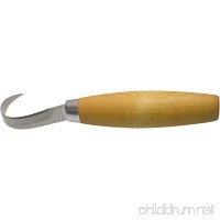Morakniv Wood Carving Hook Knife 164 with Sandvik Stainless Steel Blade  0.5-Inch Internal Radius - B01N4FNUX4