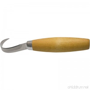 Morakniv Wood Carving Hook Knife 164 with Sandvik Stainless Steel Blade 0.5-Inch Internal Radius - B01N4FNUX4