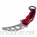 Andux Land Karambit Trainer Knife Stainless Steel Training Tool Holes with Pocket Clip Dull CS/WD01 (Red) - B074BPZRVM