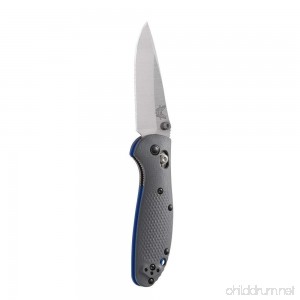Benchmade - Mini Griptilian 556-1 Knife Drop-Point Gray Handle - B018WGLCZK