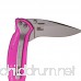 Kershaw Chive Pink (1600PINK) 1.9” 420HC Steel Blade with Non-Reflective Bead-Blasted Finish Jewel-Tone Pink Anodized Aluminum Handle SpeedSafe Assisted Opening System Liner Lock Tip-Lock; 1.5 OZ. - B001D0Q2EO