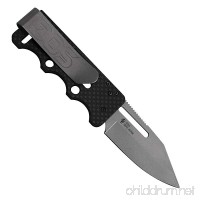 SOG Ultra C-Ti Folding Knife SOGAC79-BX with Money Clip  2.8-Inch Straight VG-10 Blade - B01M1UU0WB
