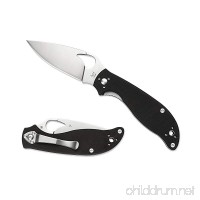 Spyderco Raven 2 Folding Knife with 3.33" Plain Edge Blade - B00YH7TK0I