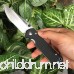 SRM Land 910 EDC Sharp Folding Pocket Knife With Frame Lock;Sandvik 12C27 Steel 7.87-Inch Overall - Gifts/collections - B07BVBWBZX