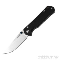 SRM Land 910 EDC Sharp Folding Pocket Knife With Frame Lock;Sandvik 12C27 Steel  7.87-Inch Overall - Gifts/collections - B07BVBWBZX