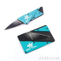 Wild Tribe Card Shaped  Folding Knife- the Perfect Pocket or Survival Tool. - B00Y1VJ2N0