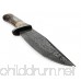 BC-307 Limited Edition - Custom Handmade Damascus Steel knife -Coloured Bone Handle - B075L6M9F5