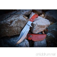 Elk Ridge ER-052 Fixed Blade Hunting Knife  Straight Edge Blade  Pakkawood Handle  9-1/2-Inch Overall - B001F0S6IC