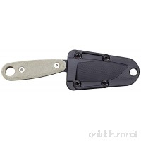 ESEE Knives Izula-II Fixed Blade Knife  w/Micarta Handle  Molded Sheath  Clip Plate - B004GHYI10