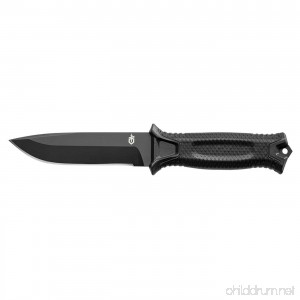 Gerber StrongArm Fixed Blade Knife Fine Edge Black [30-001038N] - B00U0ILXGC