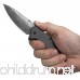 Kershaw Link Gray Aluminum Blackwash (1776GRYBW) Drop-Point Knife with SpeedSafe Assisted Opening 3.25 In. 420HC Stainless Steel Blade Liner Lock Flipper Reversible Clip; 4.8 oz. - B00TAD2EKM