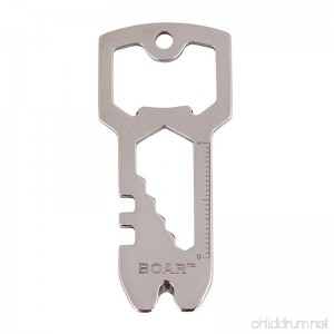 13-in-1 Keychain Multi Tool by Boar Tools - B01GH638YK