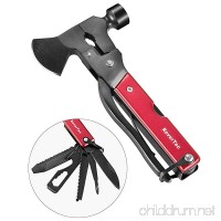 13 In1 Camping Gear  Survival Kit  Axe with Plier  Knife blade  Phillips Screwdriver  Saw blade  Bottle opener  File  perfect gear for Outdoor  Car tool kit  Survival  Camping and Hiking - B078D7CD77