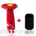 Car Safety Hammer Window Breaker and Seatbelt Cutter. Pack of 2. Comes With Dashboard Mat - B00E8CV0EQ