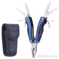 CO-Z 15 in 1 Portable Pocket Multifunctional Multi Tool. Folding Saw  Wire Cutter  Pliers  Sheath Multipurpose for Survival  Camping  Fishing  Hunting  Hiking  Car Set - B0742YSPVQ