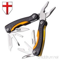 Grand Way Mini Utility Multitool with Knife and Pliers - Best Small Multi Purpose Tool with All in One Tool Set - Everyday Universal Knife for Camping  Survival and Outdoor Activities 2229 - B06ZY2FHMN