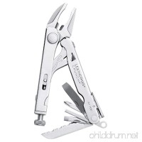 Leatherman - Crunch Multitool  Stainless Steel with Leather Sheath - B0007UQ1EC