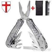 Multitool with Mini Tools  Knife  Pliers - Best Swiss Army Knife and Tool - Big Attachable Set Bits - Cool Utility Multi Function Tool - Good Heavy Ultimate Multi-tool Kit for Camping - Grand Way 2238 - B01LWJ8KIL