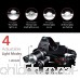 Focuszum 3T6 Led Headlamp Rechargeable 12000 Lumen Waterproof Flashlight Zoom 4 Mode With Battery AC Car USB Charger For Camping - B07922CC8K