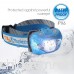 PathBrite Headlamp Flashlight - for Outdoor/Indoor Activities. Hand-free SENSOR Turning ON/OFF. 3 Modes White CREE Light LED Red Flashing Red and Emergency - Ultra Bright. 3 AAA Duracell Free Pouch - B019ALRJ9Y