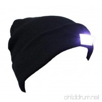 VANCIC Ultra Bright 5 LED Hands Free Unisex Lighted Beanie Cap/Hat Power Stocking - 12000MCD of Perfect Flashlight for Outdoors Sports Hunting  Camping  Grilling  Jogging  Fishing  Handyman Working - B01MXHYSAW