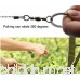 Fengtu 3pcs Camper Wire Saw Stainless Steel Mini Portable Flexible Stainless Steel Wire Saw Outdoor Practical Emergency Survival Gear Tools Hand Pocket Chain Wire Saws - B072ZQR933