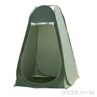 Faswin Pop Up Pod Toilet Tent Privacy Shelter Tent Camping Shower Potable Outdoor Changing Room Dark Green - B013HP8NTY