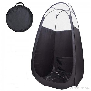 FDInspiration Black Portable Pop Up Spray tanning tent - B073PWP8H5