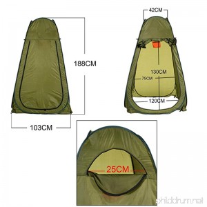 Outdoor Portable Camping Changing Room Shower Room Privacy Shelter Tent - B073TTXDQW