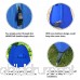 Portable Pop-Up Privacy Tent Waterproof Outdoor Toilet Shower Shelter Changing Room Camping Beach Dresses Tent With Carry Bag Blue - B0756G1DLL