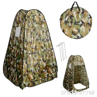 PROSPERLY U.S.Product Camouflage Portable Pop UP Fishing & Bathing Toilet Changing Tent Camping Room - B071S73VDD