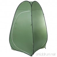 RUNACC Waterproof Privacy Tent Portable Pop up Changing Tent Outdoor Dressing Room Nylon Shower Tents with Storage Bag  Suitable for Camping and Hiking  Army Green - B079ZT3KF7