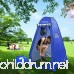 WINOMO Shower Tent Pop Up Changing Tent Outdoor Privacy Shelter for Camping Park Toilet Beach with Carry Bag Portable Changing Room - B07D99VRSG