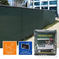 Privacy Fence Screen (6 ft. x 50 ft.  Forest Green) - B00YCPM7KU