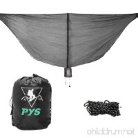 pys Hammock Bug Net Outdoor 11' Hammock Mosquito Net for 360° Mosquitos Protection  Fits ALL Camping Hammocks. Compact  Lightweight(12.95 oz). Fast Easy Setup. Essential Camping and Survival Gear - B077HK85JG