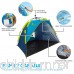Beach Tent Shade Easy Setup 2-3 Person Portable Sun Shelter Pop Up with UV Protection UPF 50+ for Kids Anti UV for Fishing Hiking Camping Holidays Water Resistant with Carrying Bag Blue - B073DVTSRC