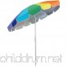 Best Choice Products 8ft OversizedTilt Rainbow Beach Umbrella w/Carrying Case and Anchor - Multicolor - B072M8B15W