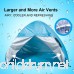 iCorer Extra Large Pop Up Instant Portable Outdoors 3-4 Person Beach Cabana Tent Sun Shade Shelter Sets Up in Seconds Blue 78.7 L X 47.2 W X 51.2 H - B01LAYTJ24