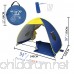 RIJER Larger Instant Sun Shade tent for 4-5 people POP UP Family UV Playbeach Tent Cabana Anti UV Portable Automatic Sun Shelter For Camping Fishing Hiking Easy Set Up - B07BDFMMZ7