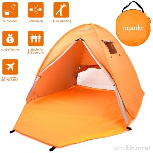 ROPODA Beach Tent Portable Pop up Sun Shelter-Automatic Instant Family UV 2-3 Person Canopy Tent for Camping Fishing Hiking Picnicing-Outdoor Ultralight Canopy Cabana Tents with Carry Bag1 - B077S2H4QX