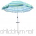 Snail 7 feet Vented Beach Umbrella with Tilt and Telescoping Aluminum Pole Pool Outdoor Sun Umbrella with Carry Bag Blue - B078K82SQ4