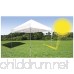 SUPERIOR SUN PROTECTION: ezShade Canopy Sunshield BLOCKS 99% UVA/UVB rays - DOUBLES shade keeps you COOLER and INSTANTLY ATTACHES to ANY 10x10 nylon/poly canopy CANOPY NOT INCLUDED - B01EANBLAA